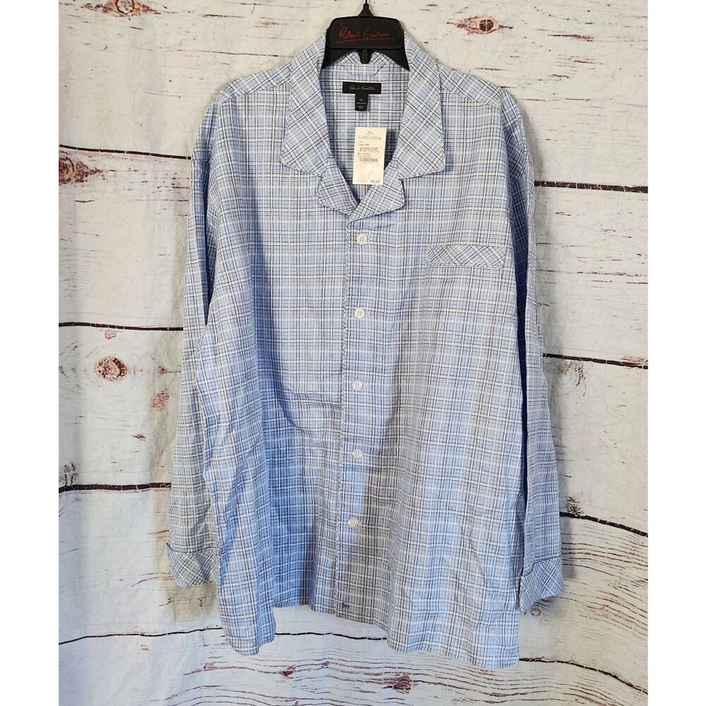 John W Nordstrom Lightweight Sleep Shirt Size XXL NWT